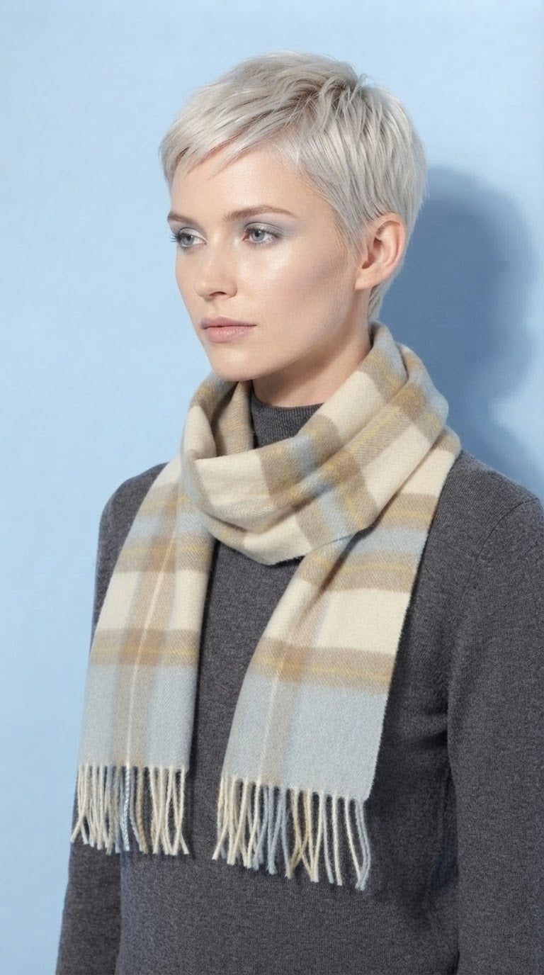 100% wool scarves