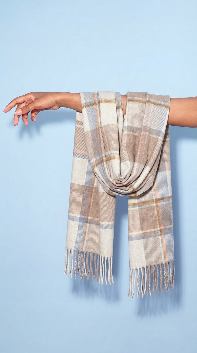 100% wool scarves