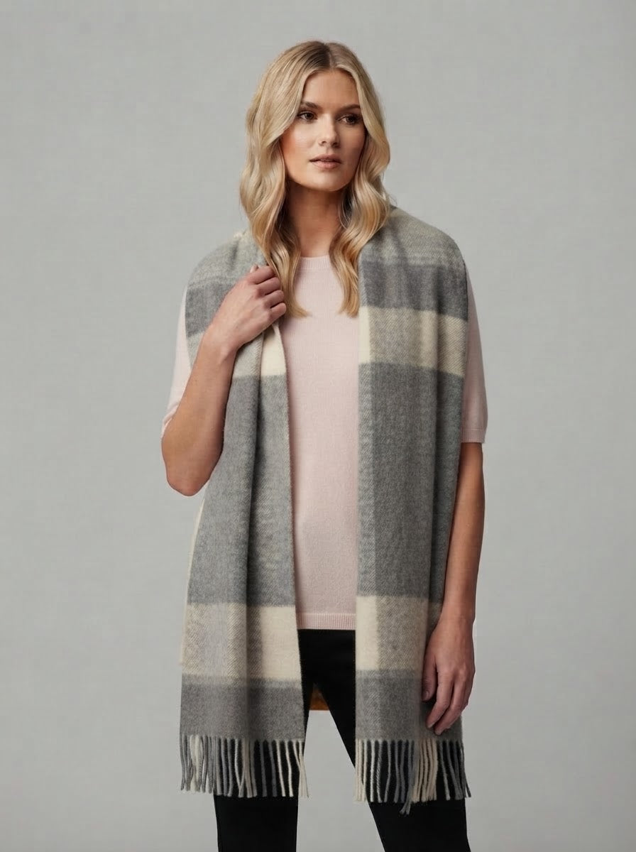 100% wool scarves
