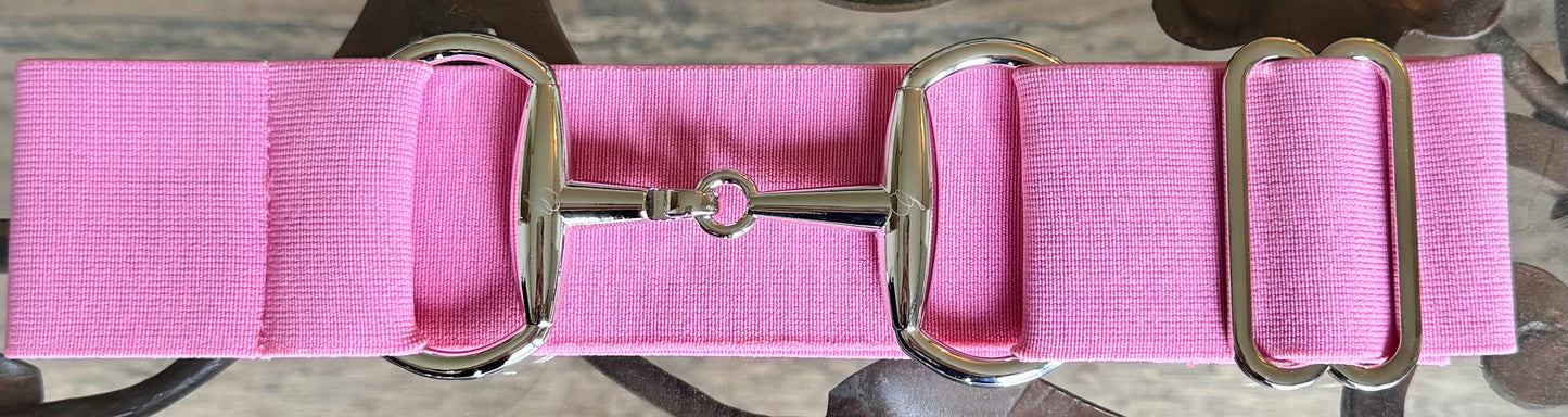 Surcingle belts with 2 inch snaffle bit style hook fastenings