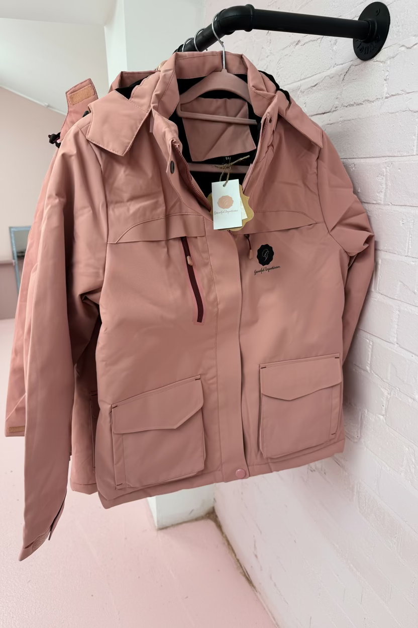 Beautiful velvet lined self heating jackets
