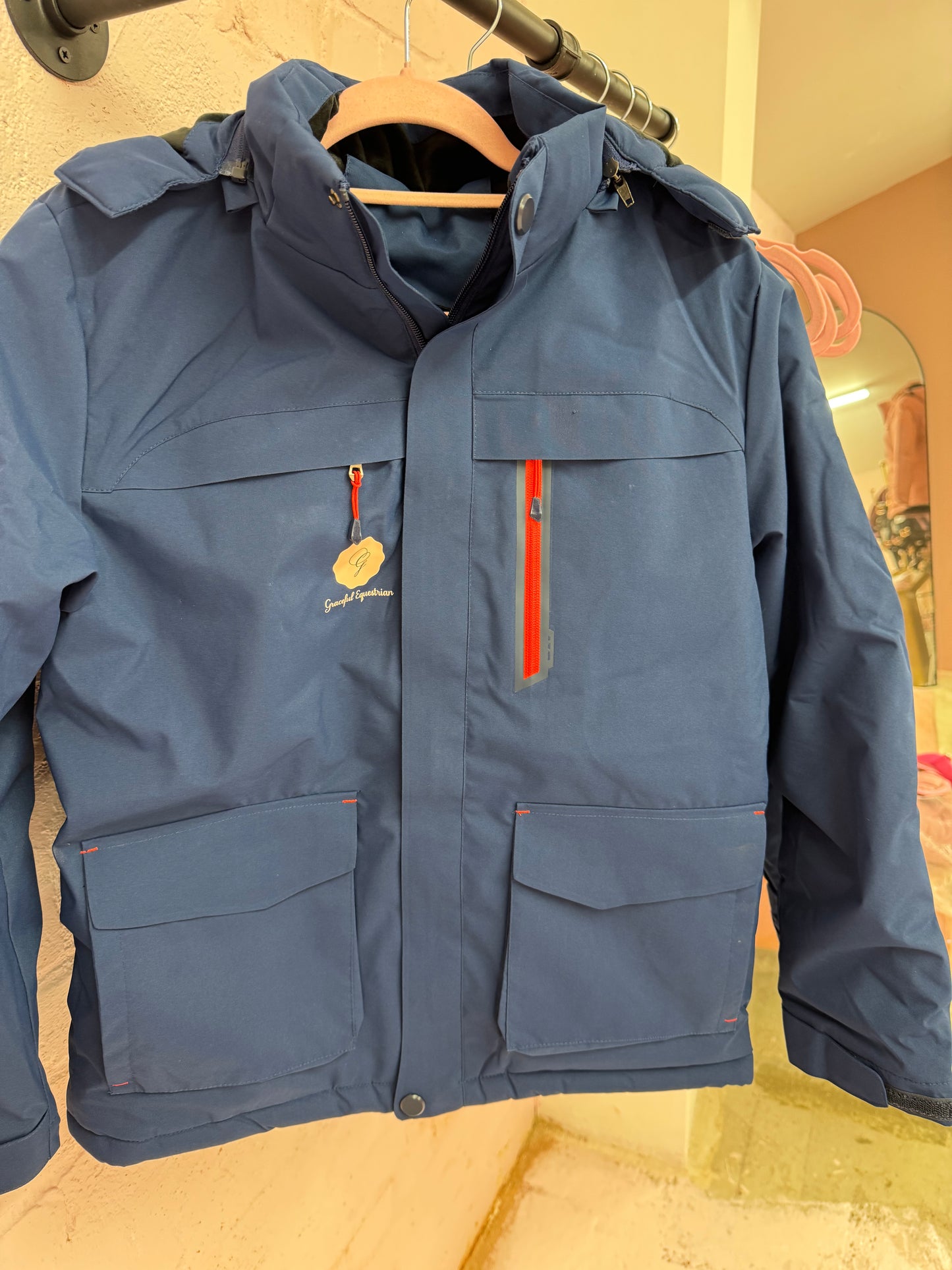 Beautiful velvet lined self heating jackets